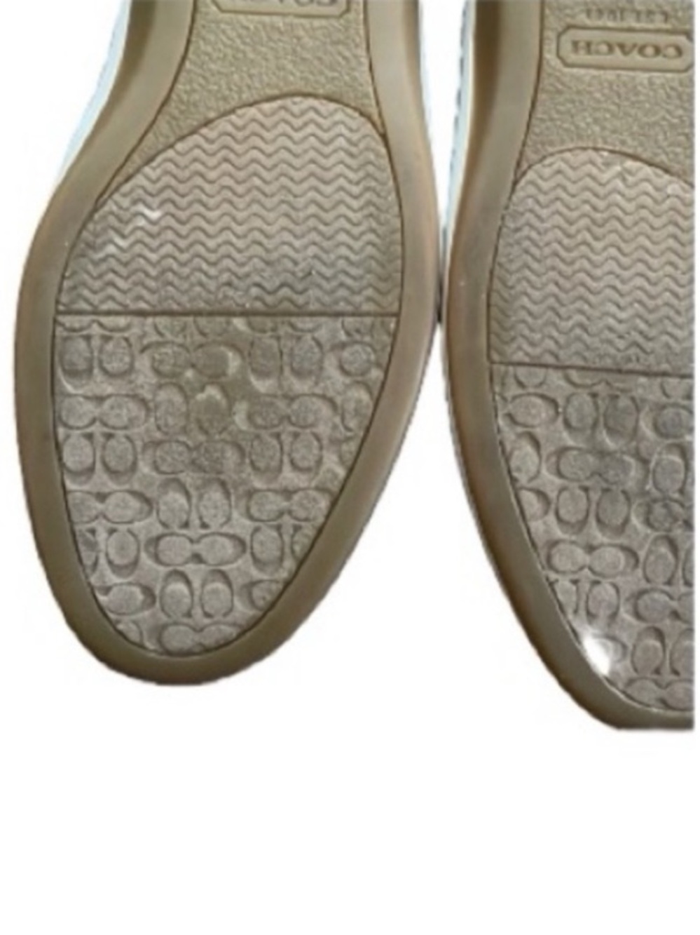 COACH Richelle Loafer Boat
Glitter Gold Sz 7B W - Picture 11 of 14